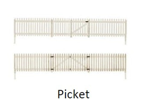WOODLAND SCENICS HO Picket Fence