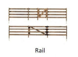 WOODLAND SCENICS N Scenic: Rail Fence