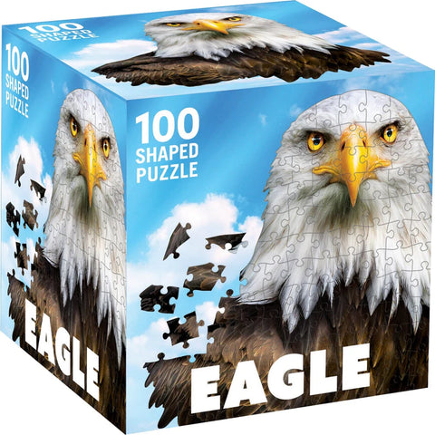 MASTER PIECES 100-PIECE PUZZLE Eagle Shaped