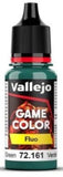 VALLEJO 18ml Bottle Cold Green Fluorescent Game Color