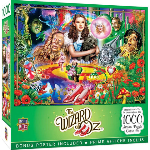 MASTER PIECES 500-PIECE PUZZLE The Wizard of Oz - Magical Land of Oz