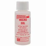 MICROSCALE  2 - Micro Sol Decal Softening Solution 1oz