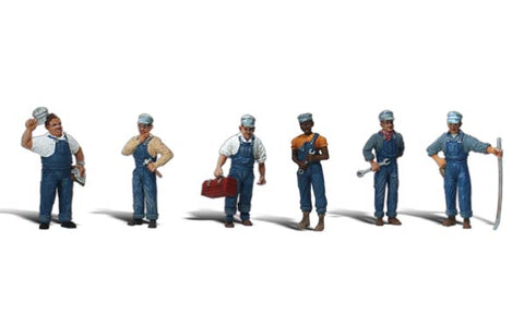 WOODLAND SCENICS O Figures: Train Mechanics