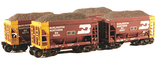 CHOOCH HO Taconite Load 4-Pack -- Fits Walthers 932-4400 & 4500 Series Minnesota Ore Cars