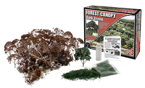 WOODLAND SCENICS Forest Canopy: Dark Green