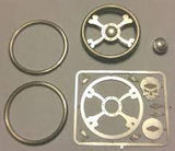 DETAIL MASTER 1/24-1/25 Hell Fire Skull Billet Steering Wheel Kit