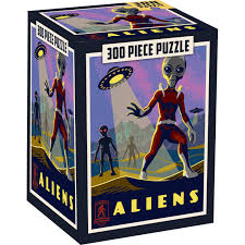 MASTER PIECES 300-PIECE PUZZLE Aliens