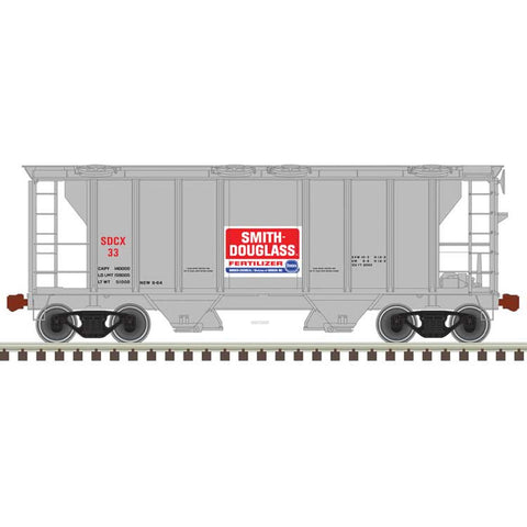 ATLAS N Covered Hopper, PS-2, SDCX #33
