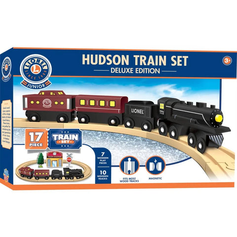 MASTER PIECES Lionel - Hudson Train 17-Piece Toy Train Set - Deluxe Edition