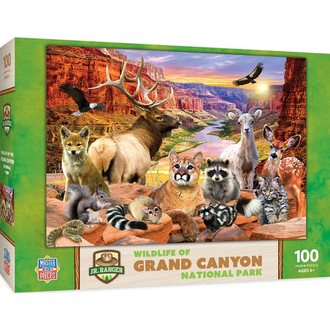 MASTER PIECES 100-PIECE PUZZLE Wildlife of Grand Canyon National Park