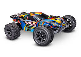 Traxxas Rustler 2WD VX3 Yellow