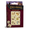 MASTER PIECES Lord of the Rings 6 Piece D6 Gaming Dice Set
