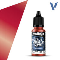 VALLEJO 	18ml Bottle Ruby Red (Airbrush) True Metallic Metal