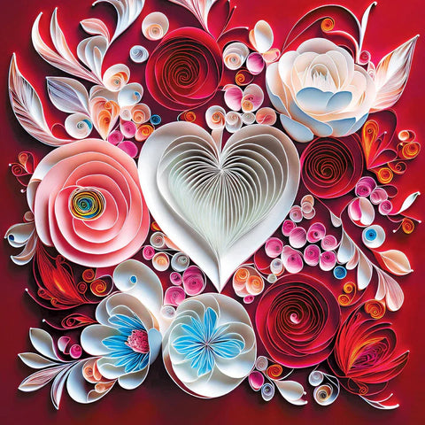 MASTER PIECES 1000-PIECE PUZZLE Love in Bloom