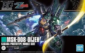 BANDAI 1/144  HG #219 Dijeh "Zeta Gundam