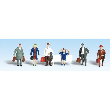 WOODLAND SCENICS N Figures: Travelers