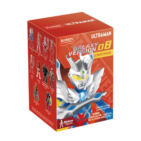 BLOKEES 	Ultraman: Galaxy Version 08 Ultimate Shining (4" Pre-Painted Snap)