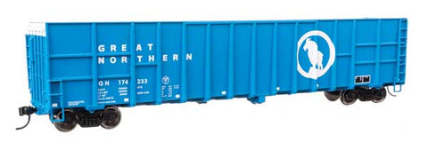 WALTHERS 61' Wood Chip Gondola - Ready To Run -- Great Northern #174233