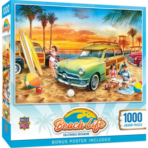 MASTER PIECES 1000-PIECE PUZZLE California Dreaming
