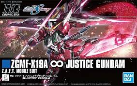 BANDAI 1/144 HG Cosmic Era ZGMF-X19A 8 Justice