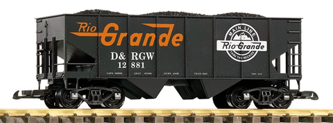 PIKO G Rib-Side Hopper, D&RGW