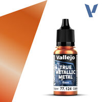 VALLEJO 18ml Bottle Ancient Copper (Base) True Metallic Metal