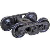 KADEE #582 HO Barber - Bettendorf Self Centering Caboose Trucks w/ 33" Smooth Back Wheels - HGC (2/pk)