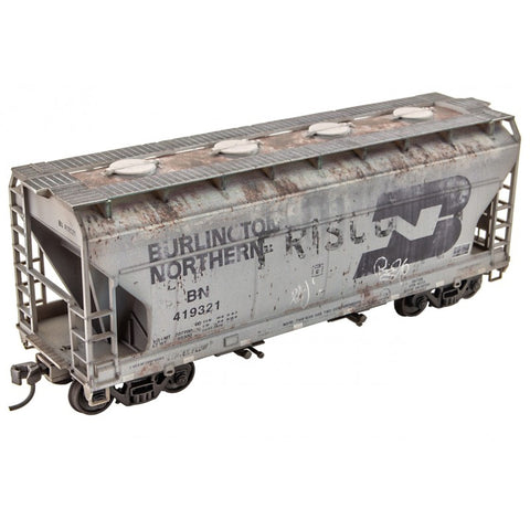 MICRO TRAINS HO ACF 2-Bay Covered Hopper, Kit, Burlington Northern #419321