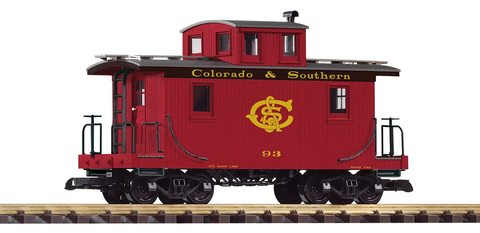 PIKO G Wood Caboose, Colorado & Southern #93
