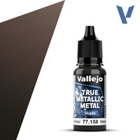 VALLEJO 18ml Bottle Rusty Metal (Shade) True Metallic Metal