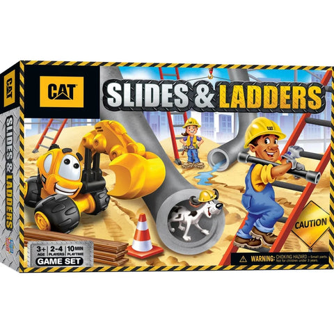 MASTER PIECES CAT - Slides & Ladders Board Game