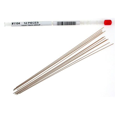 TICHY .025 Phosphor Bronze 8" Wire (12)