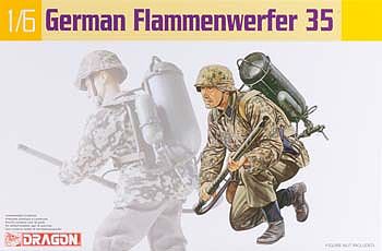 DRAGON MODELS 1/6 GERMAN FLAME THROWER 35