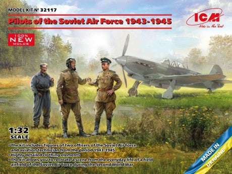 ICM 1/32 Pilots of the Soviet Air Force 1943-1945 (3)