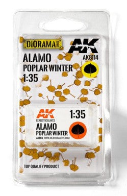 Diorama Series: Alamo Polar Winter Leaves