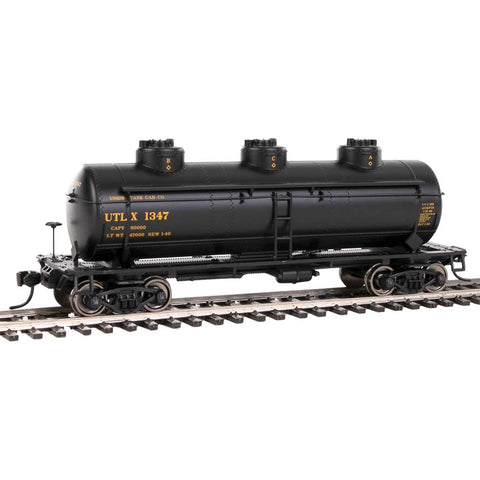 HO 3 DOME TANK CAR UTLX #1347
