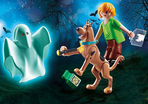 PLAYMOBIL SCOOBY-DOO! Scooby & Shaggy with Ghost