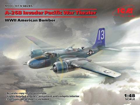 ICM 1/48 WWII USAF A26B Invader Bomber Pacific War Theater