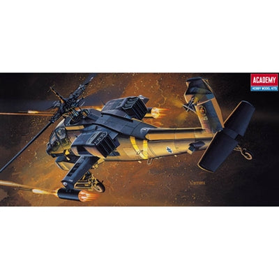 ACADEMY 1/72 AH64A Apache US Army Helicopter
