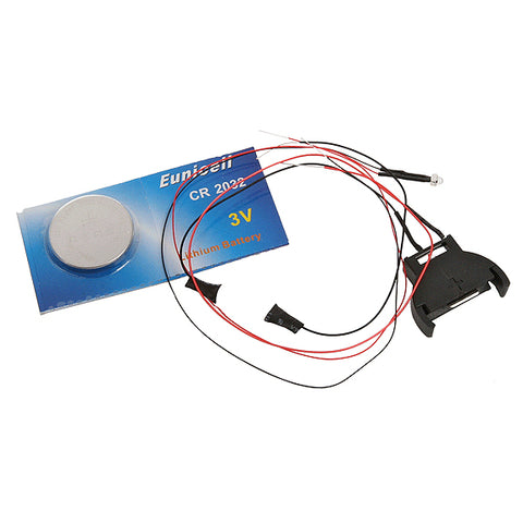 LED RED FLASHER 3V FRED