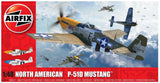 AIRFIX 1:48 North American P51-D Mustang (Filletless Tails)