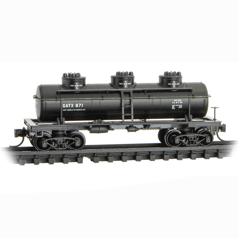 N 3 DOME TANK CAR GATX #871