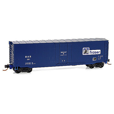N 50' PLUG DOOR BOX CAR BAR