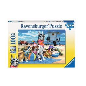 100-PIECE No Dogs on the Beach PUZZLE