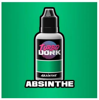 TURBO DORK Absinthe Metallic Acrylic Paint 20ml Bottle