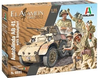ITALERI 1:35 AB 41 with Bersaglieri Italian Infantry
