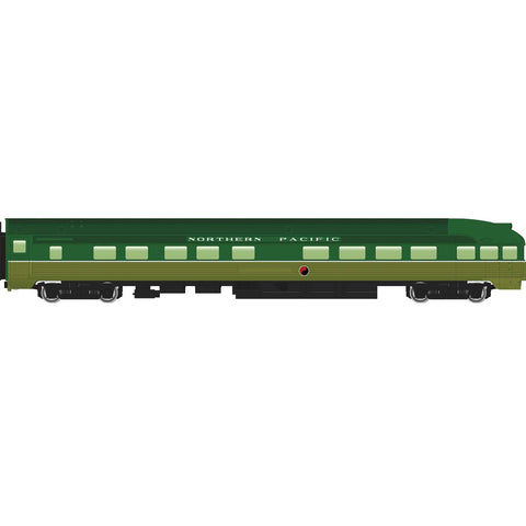 HO 85' BUDD OBSERVATION CAR NP