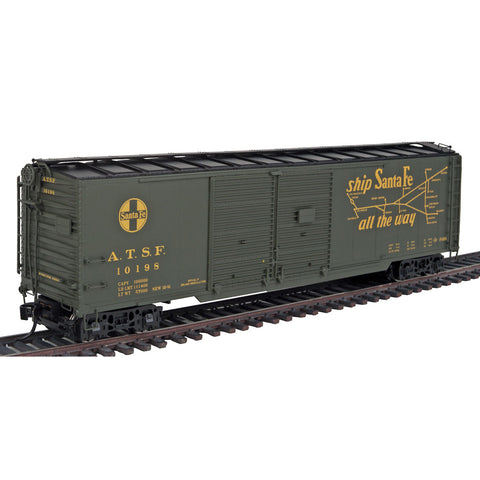 HO 50' DD BOX CAR ATSF 2