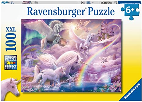 100-PIECE Pegasus Unicorns PUZZLE