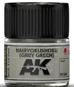 Real Colors: Hairyokushoku (Grey-Green) Acrylic Lacquer Paint 10ml Bottle